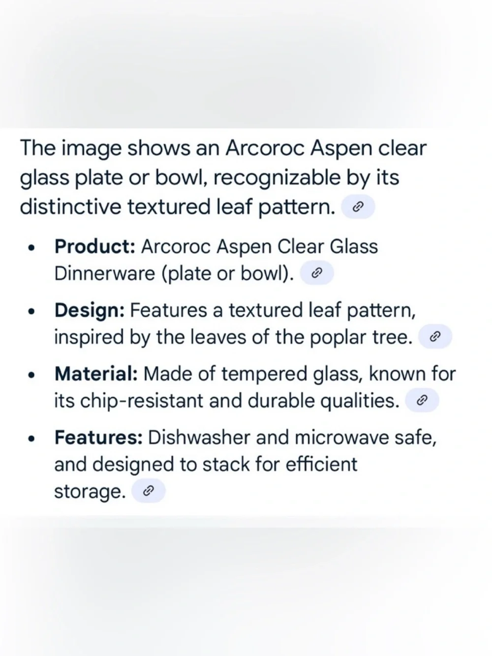 4 Arcoroc Aspen Leaf 9.25” plates
